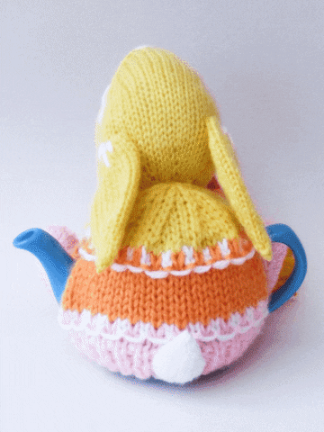 New Year Bunny GIF by TeaCosyFolk