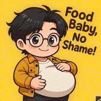 Overeating Food Baby GIF by Persona