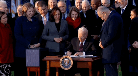 Joe Biden Infrastructure GIF by GIPHY News