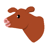 norgesbondelag ku bonde landbruk norges bondelag Sticker