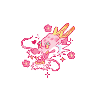 kiran_ta2 kawaii dragon sanrio kiranta2 Sticker