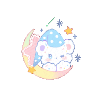 kiran_ta2 kawaii teddybear kiranta2 Sticker