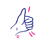 narcomag cool good hand arte Sticker