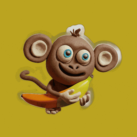 Hungry Monkey GIF
