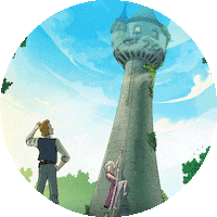 La Fontaine Rapunzel Sticker by Odeabank