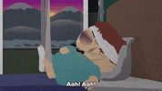 eric cartman bed GIF by South Park 