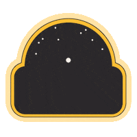 moonshinemeadery india moon energy honey Sticker