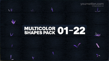 Multicolor Shapes 01 22 | Video |You Motion