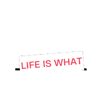 Life Lrf Sticker by The Lucy Rayner Foundation