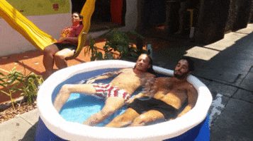 Pool Backpack GIF by OdeCasaHostel