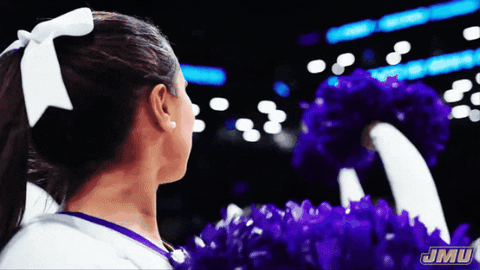 Happy Basketball GIF by James Madison University