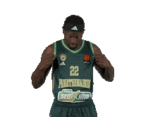 Jerian Grant Pao Sticker by Panathinaikos BC