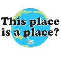 World Earth Sticker by Boldfaced Goods