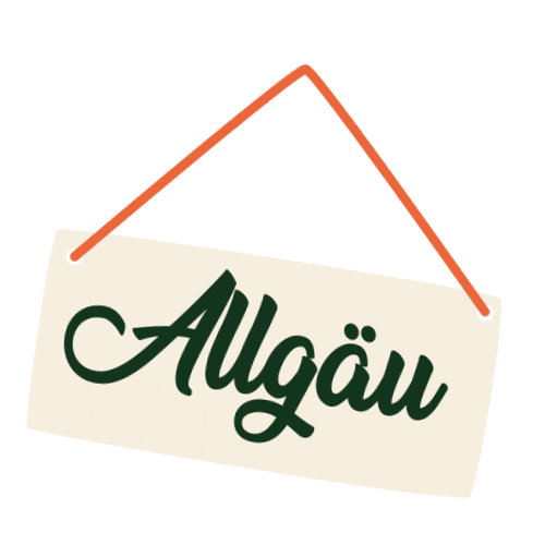 Allgäu Oberstdorf Sticker by Müller