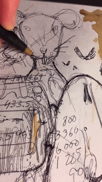 Bird Draw GIF by Alex Boya