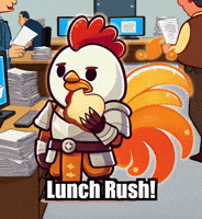 Lunchbreak Busyday GIF by Zorooster