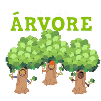 Green Peace Musica Sticker by 3 Palavrinhas