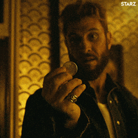 americangods season 2 magic starz coin GIF