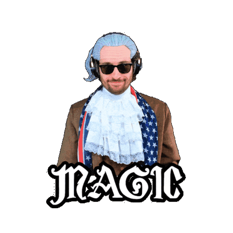 Disappear Magic Man Sticker