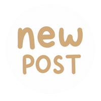 New Post Sticker