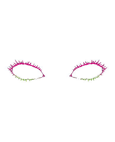 Eyes Smoking Sticker