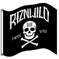 Halloween Skull Sticker by RIZNWILD