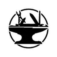 TheHacksmith youtuber anvil swiss army knife hacksmith Sticker