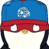 Scared Give Up Sticker by Pudgy Penguins