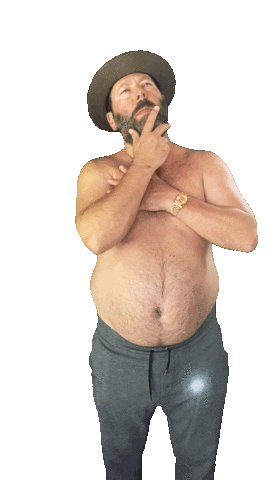 Wondering Stand Up Sticker by Bert Kreischer