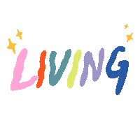 Rainbow Living Sticker by Big Limb Lady