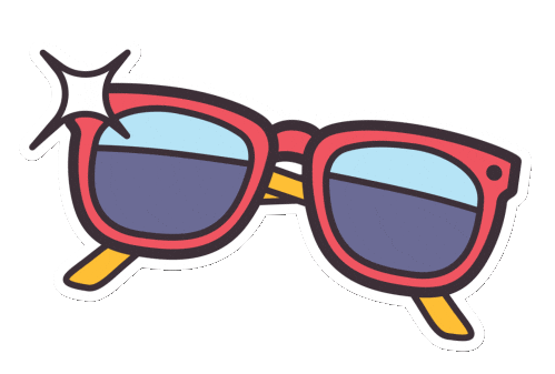 Sunglasses Summer Reading Sticker by Skokie Public Library
