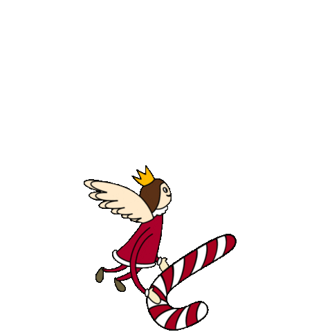 Christmas Angel Sticker by Mikel Coffee Company