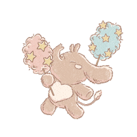 Elephant Elijah Sticker by Friends of Sally