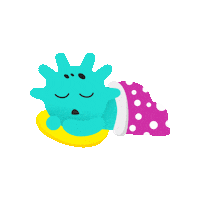 Animation Sleeping Sticker by The Mibblers