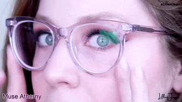 Blue Eyes Art GIF by Lillee Jean Trueman