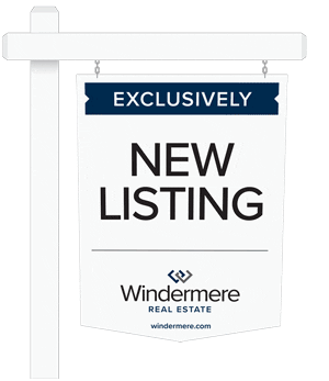 New Listing For Sale Sign Sticker by Windermere