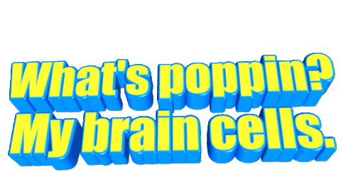 Whats Poppin Sticker by AnimatedText