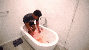 oobleck bath GIF by Guava Juice