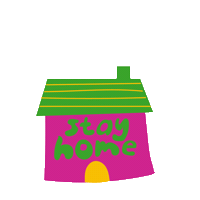Home Staysafe Sticker by brigitta martiana