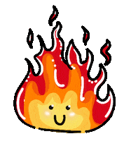 Fire Flame Sticker