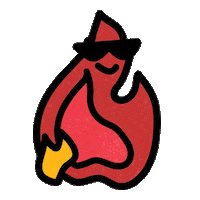 CarnegieMellonStudentAffairs flame hill cmu the hill Sticker