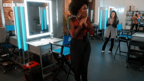Maya Jama Reaction GIF by BBC Three