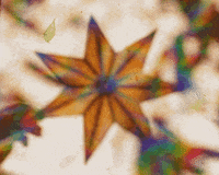 echo_echo_studio rainbow star sun window GIF