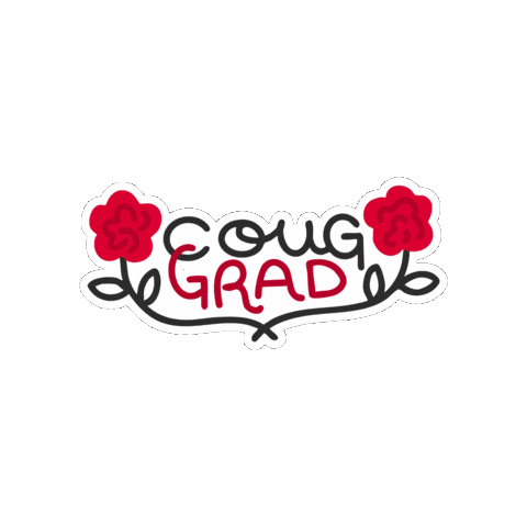 Washington State University Go Cougs Sticker by WSU Pullman