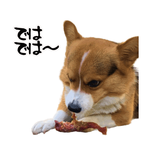 Corgi Milo Sticker