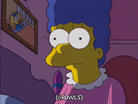 Growling Episode 19 GIF by The Simpsons