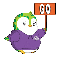 Vote Penguin Sticker by Pudgy Penguins