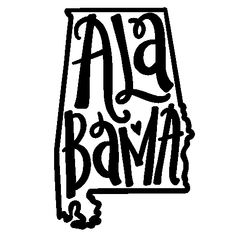 Alabama State Sticker