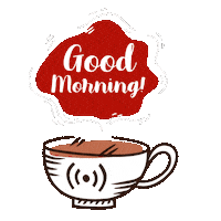 clickhousemedia coffee marketing morning goodmorning Sticker