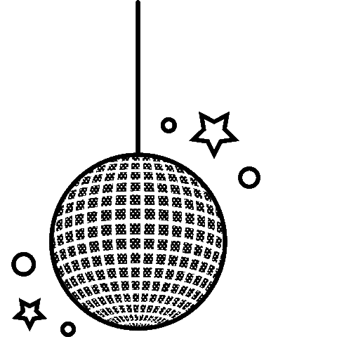 FSUStudentUnion giphyupload party disco cdu Sticker